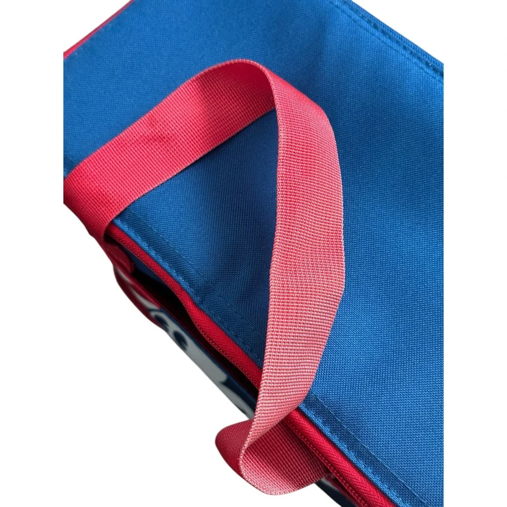 Disney Store‎ Mickey Mouse Americana 70x80 Patriotic Fleece Blanket & Lunch Box